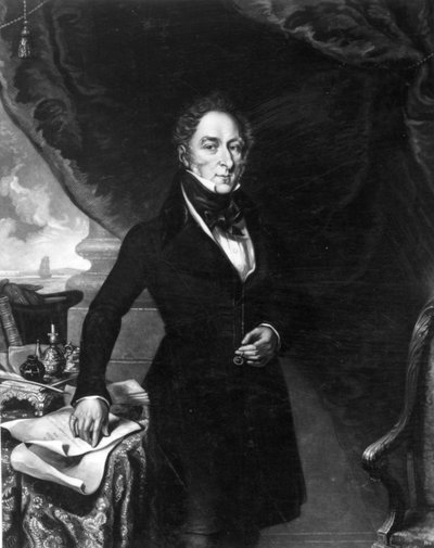 Sir George Staunton, 1839 by William Overend Geller